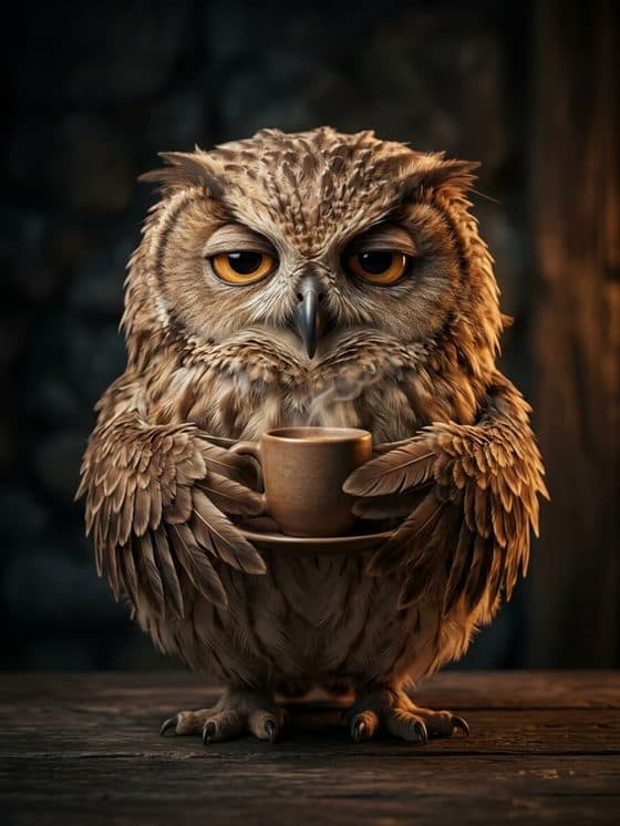 Baykuş — Kafe